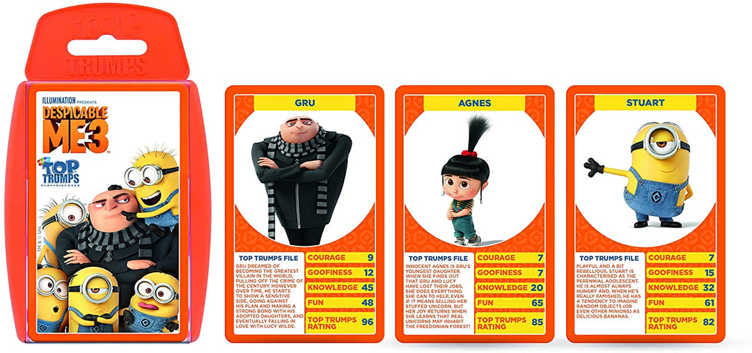 Despicable Me 3 Top Trumps Card Game