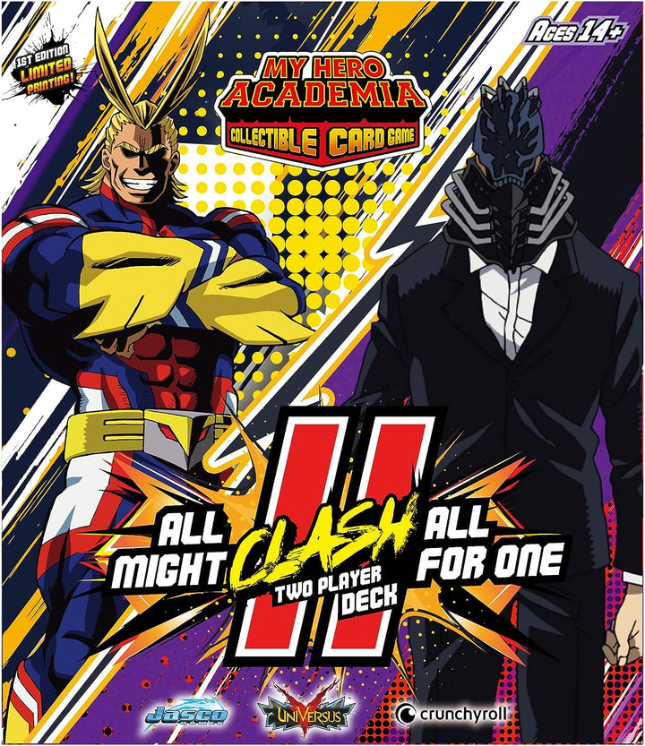 My Hero Academia CCG Series 4: All Might vs All for One Clash Decks