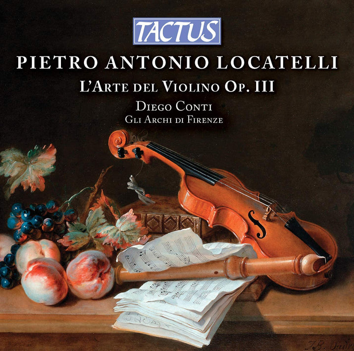 Locatelli: Larte Del Violino [Gli Archi di Firenze; Diego Conti] [Tactus: TC 691280] [Audio CD]