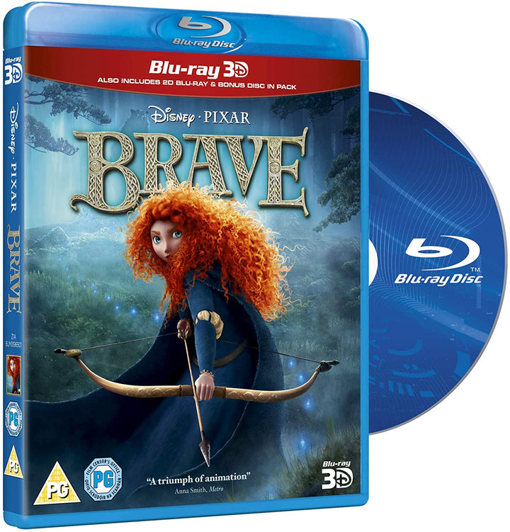 Brave [Region Free] - Family/Adventure [Blu-ray]