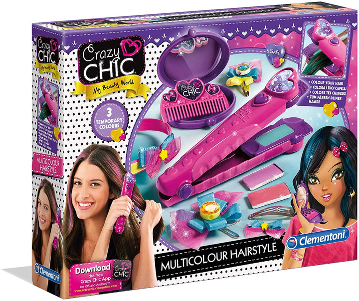 Clementoni Crazy Chic Hair Straightener for Kids (15225)