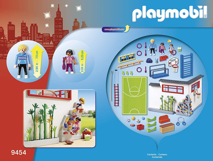 Playmobil City Life 9454 Gimnasio para niños a partir de 5 años