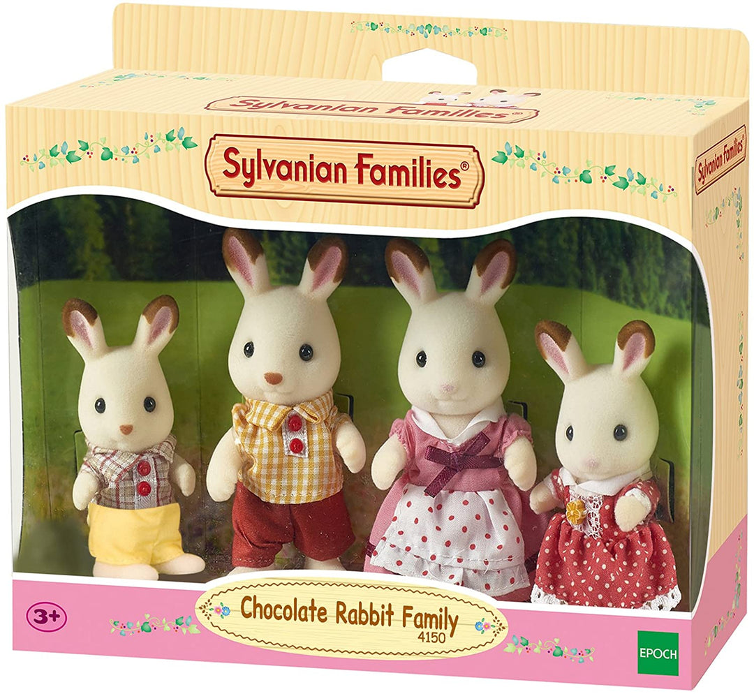 Sylvanian Families Chocolate Rabbit Family