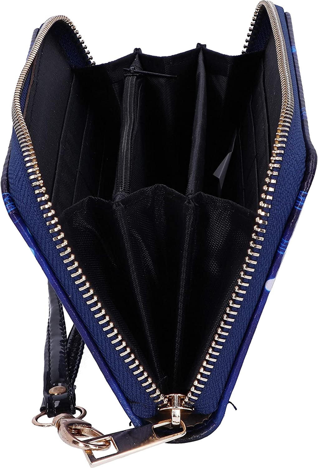 Nemesis Now Elvis The King of Rock and Roll Blue Womens Purse, Polyurethane, 19c