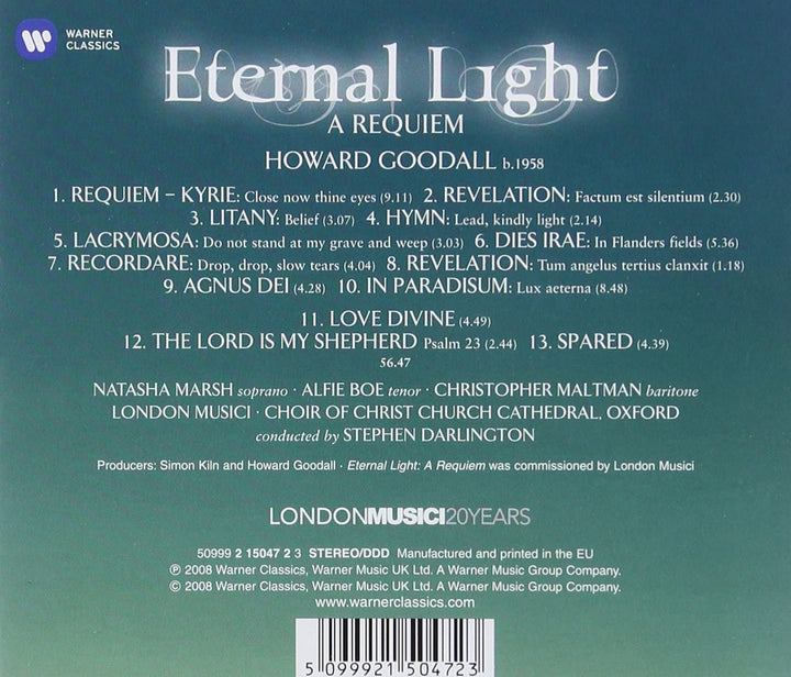 Howard Goodall - Eternal Light - A Requiem [Audio CD]