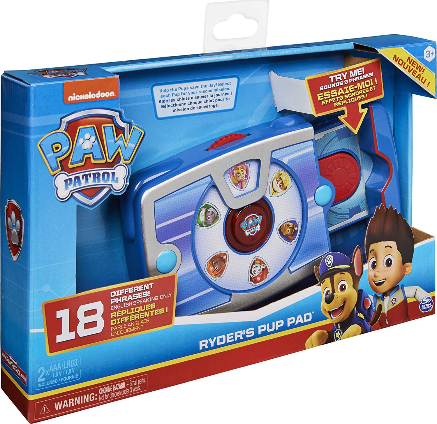 Paw Patrol 6058774 Tappetino interattivo per cuccioli di Ryder