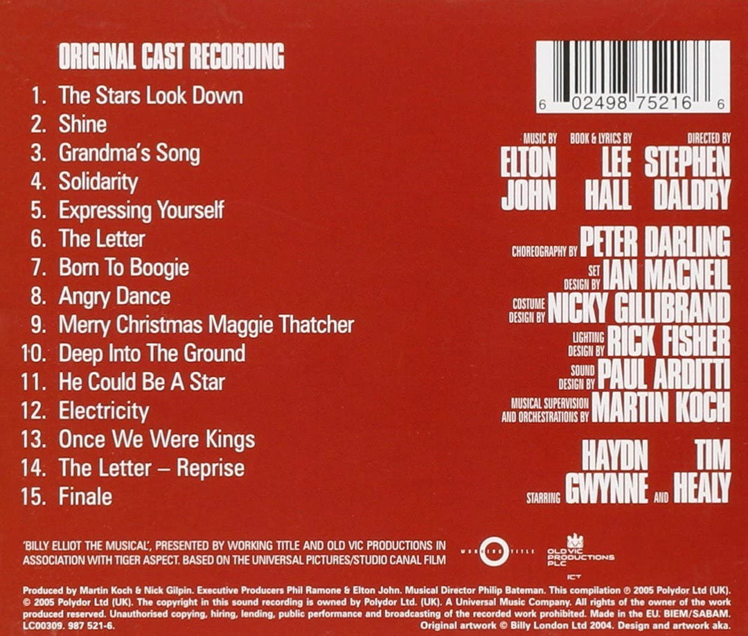 Billy Elliot [The Original Cast Recording]