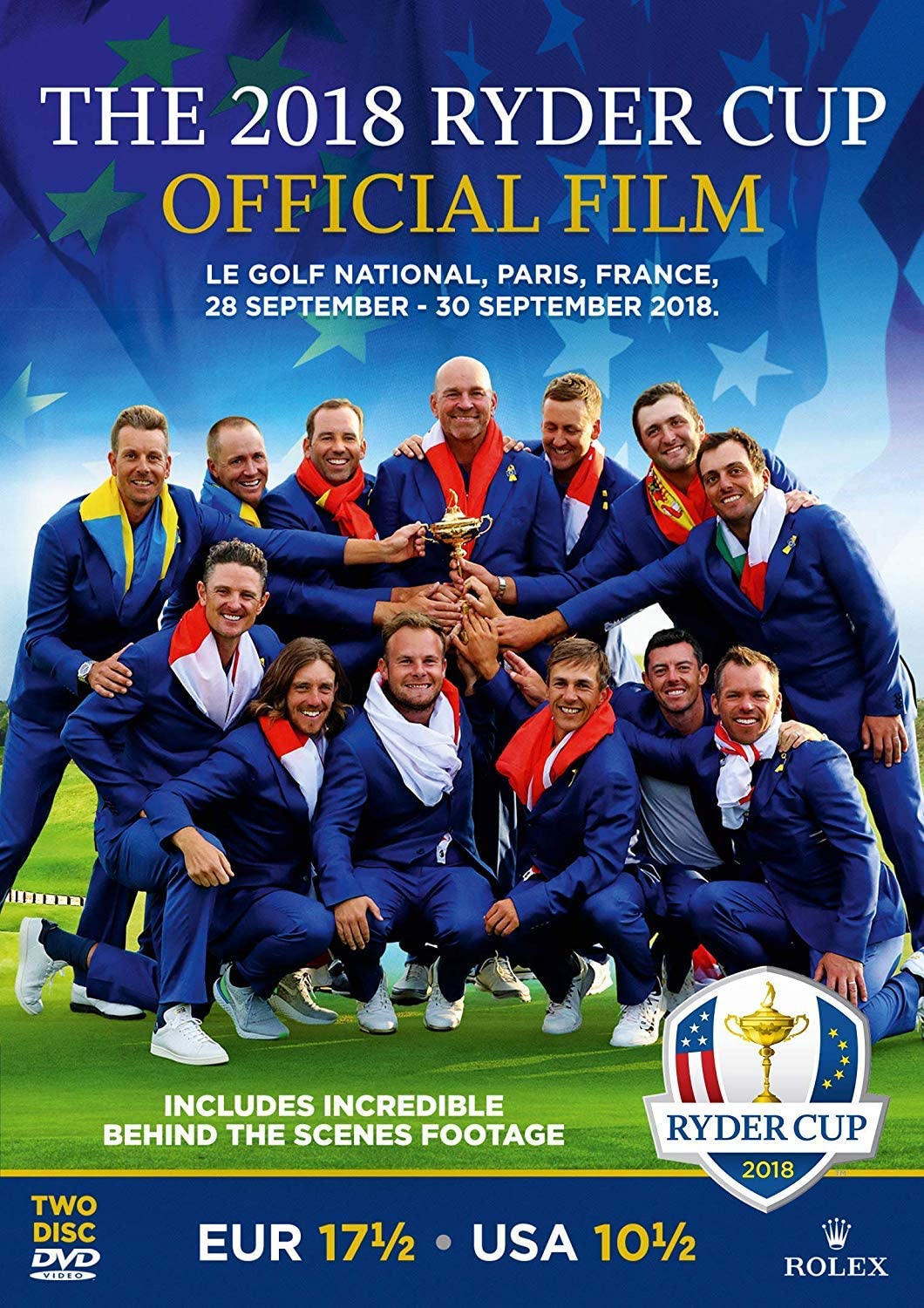 The 2018 Ryder Cup Official Film and Behind the Scenes [DVD]