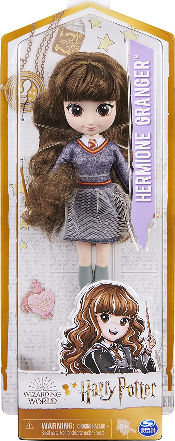 8-inch Harry Potter Doll - Poseable Action Figure with Wand & Glasses