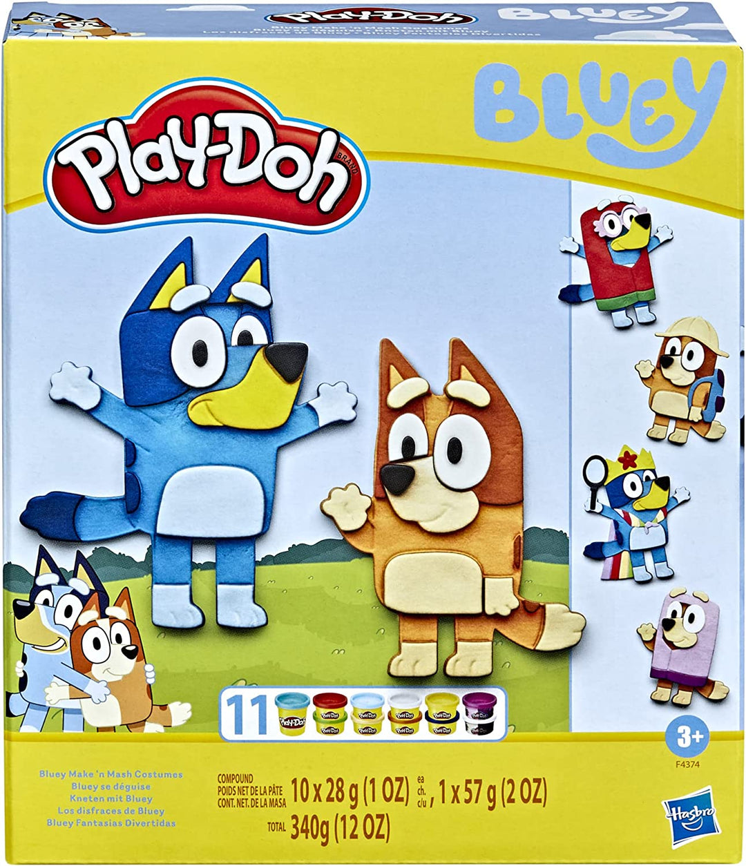 Play-Doh BLUEY MAKE N MASH COSTUMES