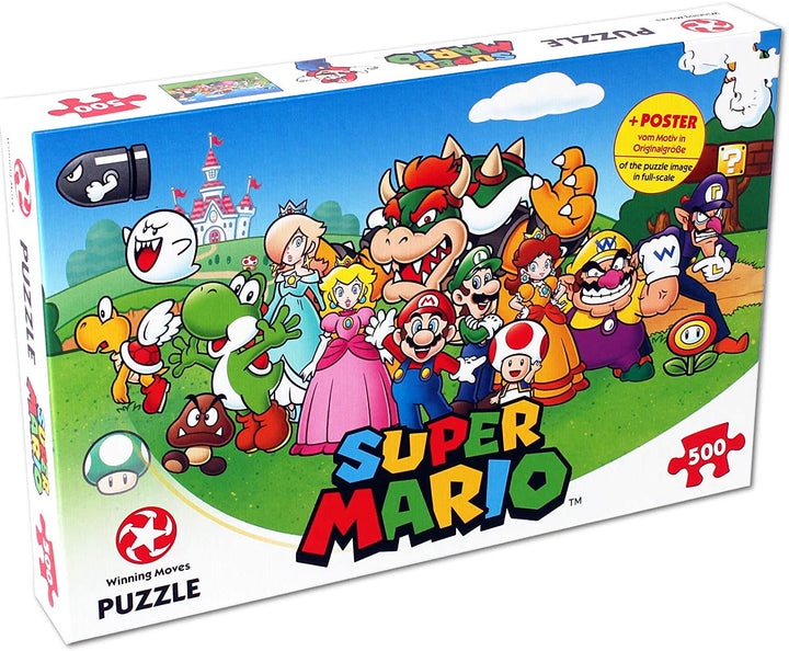 Mario and Friends 500 Piece Jigsaw Puzzle