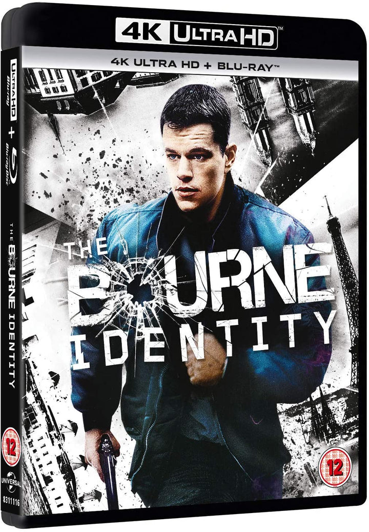 The Bourne Identity (4K UHD Blu-Ray + Blu-ray) - Action/Thriller [Blu-Ray]