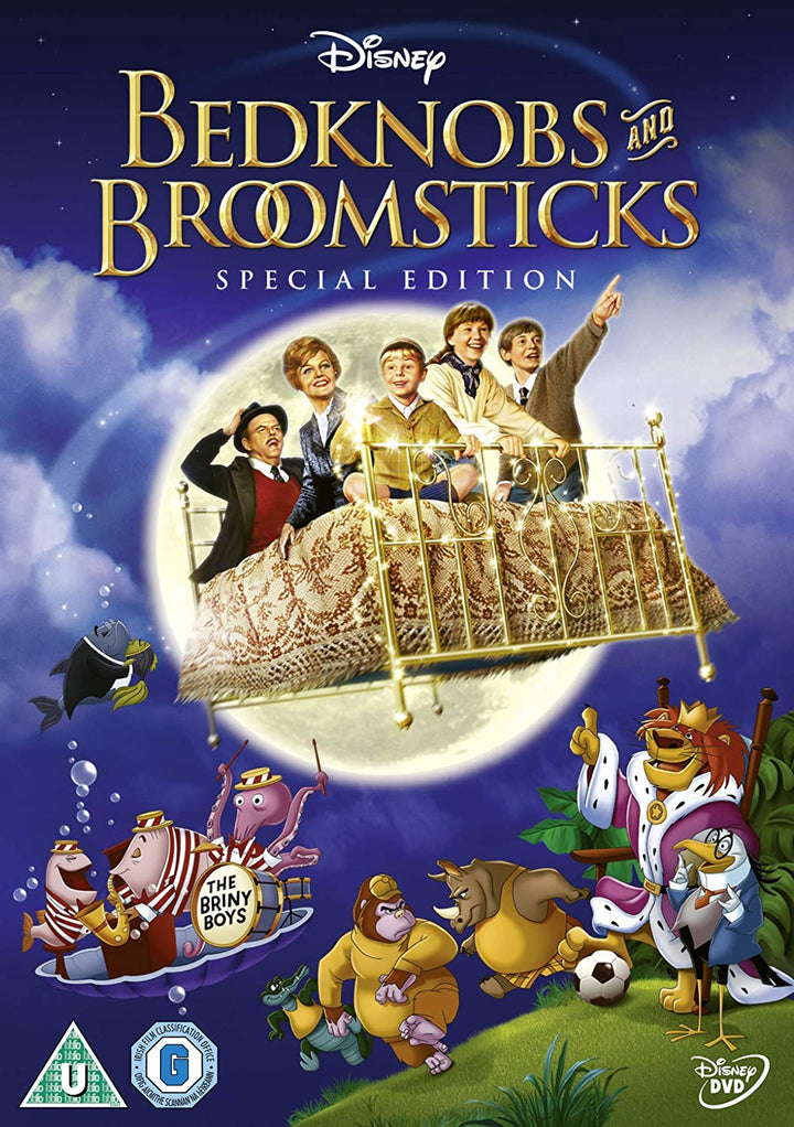 Bedknobs and Broomsticks - Family/Fantasy [DVD]