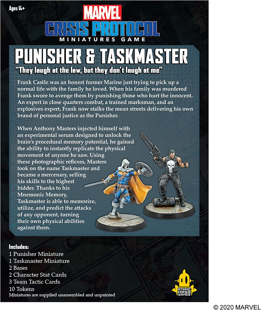 Marvel Crisis Protocol: Punisher and Taskmaster