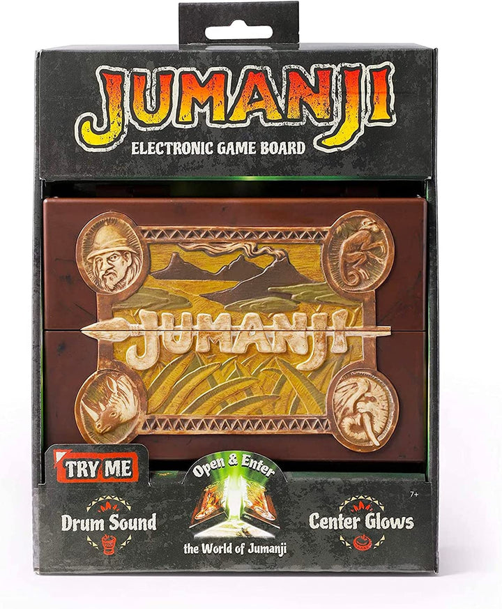 The Noble Collection Jumanji Mini Electronic Replica Board - Mini Replica Of The Iconic Jumanjic Board - Officially Licensed Jumanji Film Set Movie Gifts