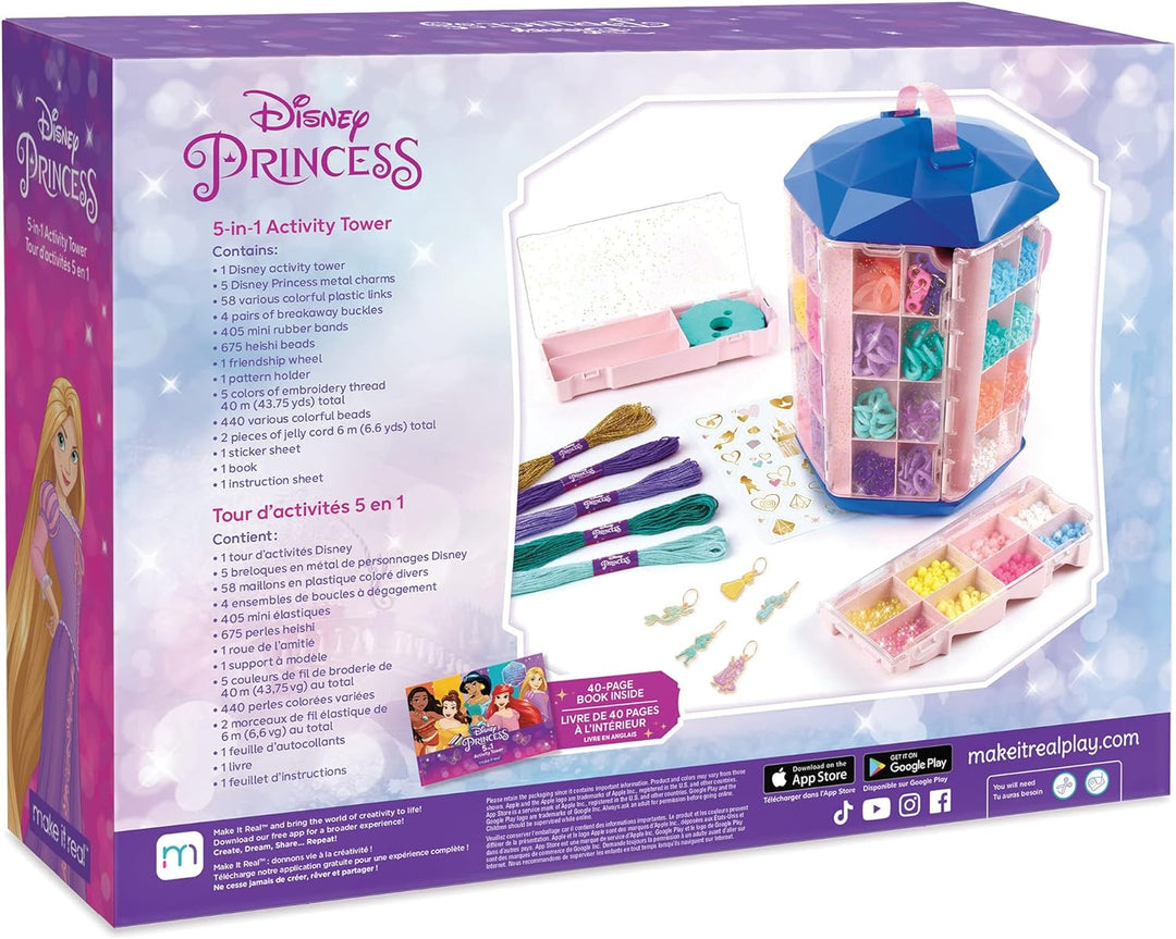 Make It Real Disney 5 in 1 Activity Tower - Wide Box