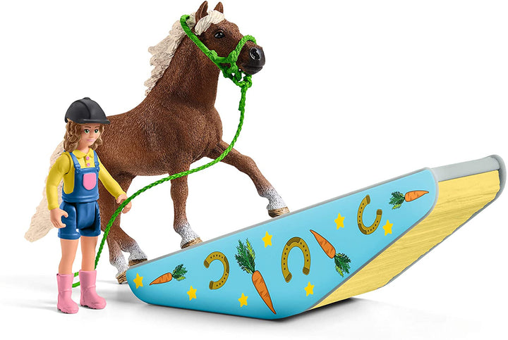 Schleich 42481 Farm World Pony Agility Training (en anglais)