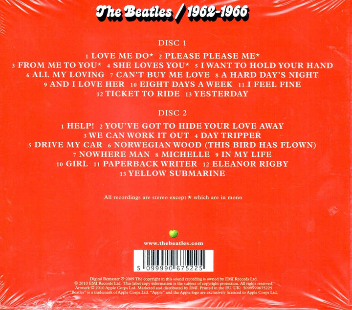 1962-1966 [The Red Album] [Audio CD]