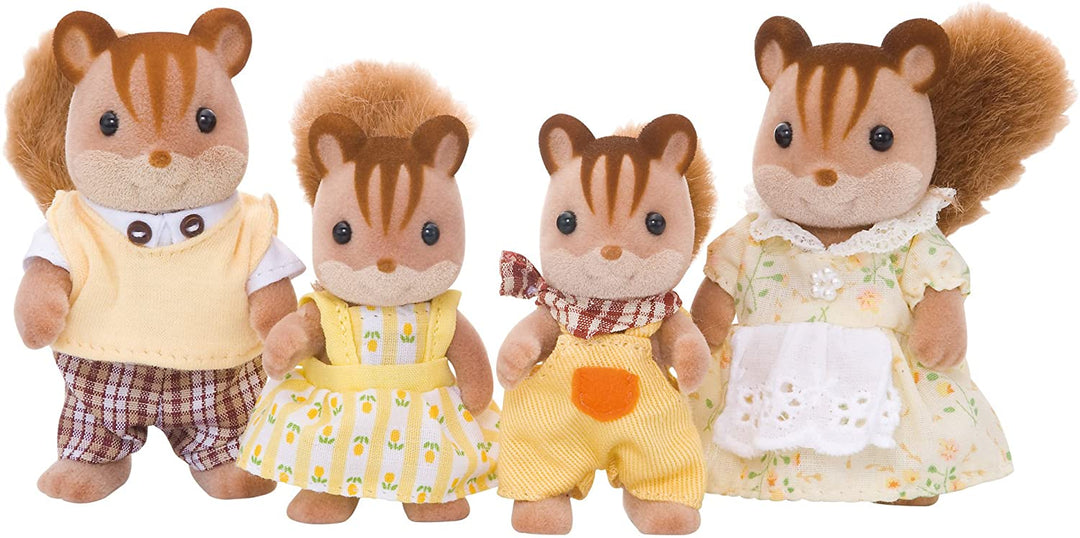 Sylvanian Families - Familia de ardillas de nueces