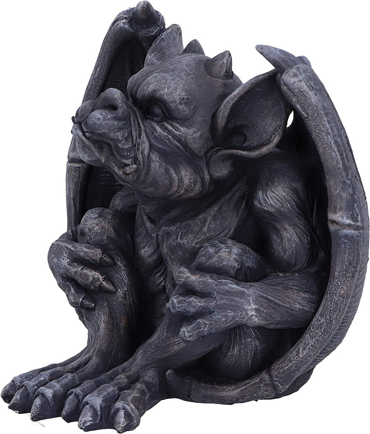 Nemesis Now Hugo Dark Black Grotesque Gargoyle Figurine, 12.5cm