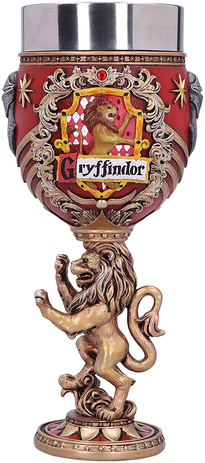 Nemesis Now Harry Potter Gryffindor Hogwarts House Collectible Goblet, –  Yachew