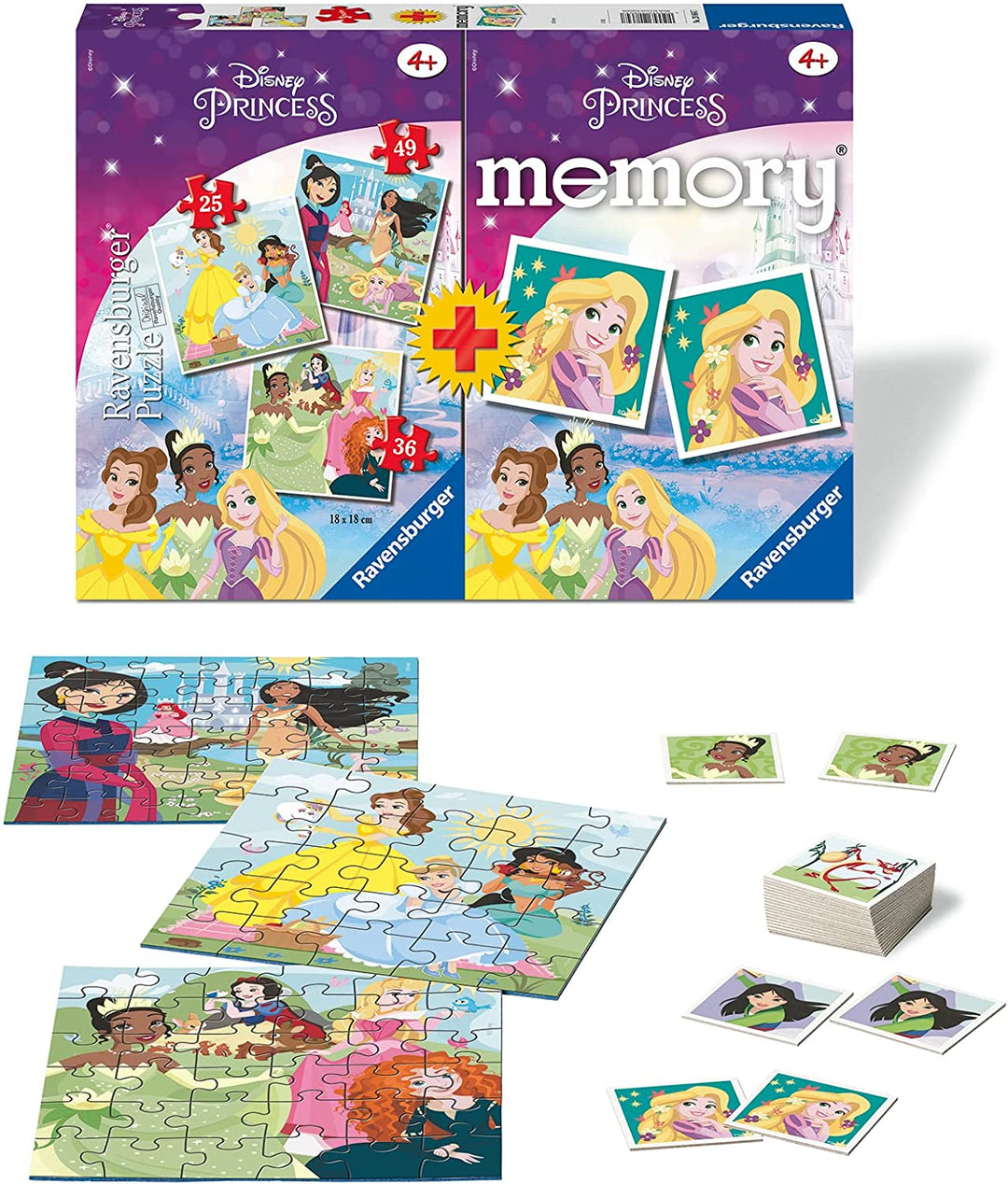 Ravensburger - Princess Multipack 20864 7