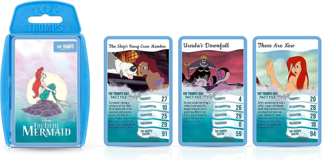 Little Mermaid Top Trumps Specials Card Game