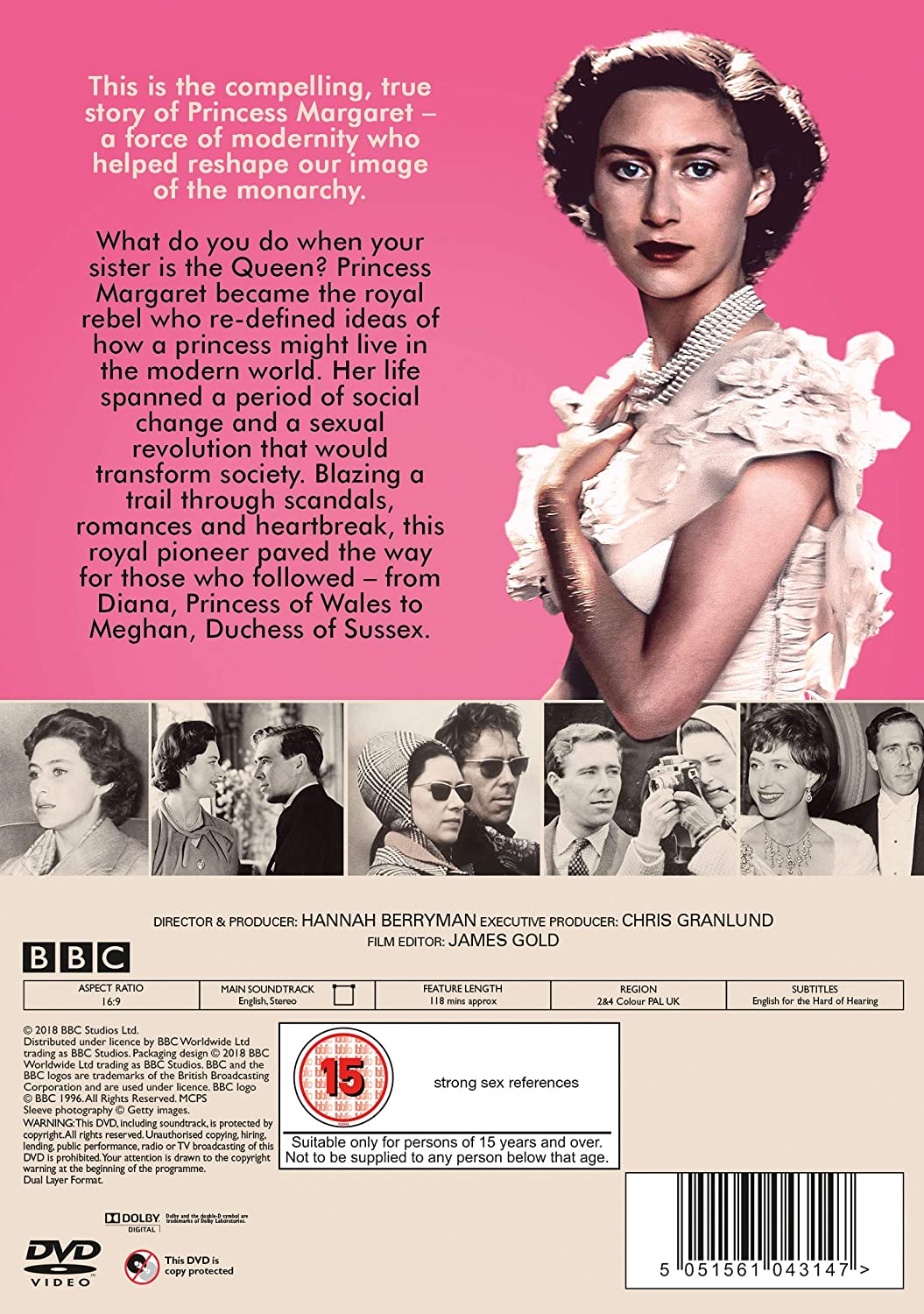 Princess Margaret: The Rebel Royal - Drama [DVD]