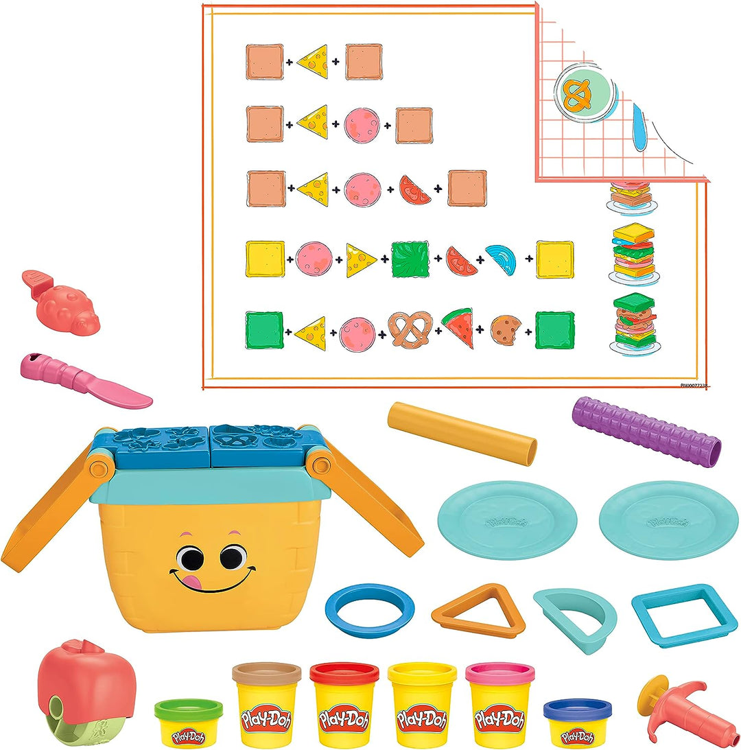 Play-Doh Picnic Shapes Starter Set, Preschool Toys