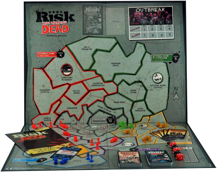 The Walking Dead Risk Board Game