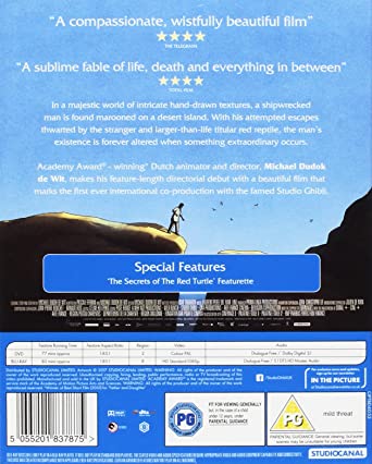 La Tortue Rouge (Doubleplay) [Blu-ray + DVD] [2017]