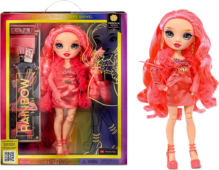 Rainbow High Fashion Doll Series 5 - Priscilla Perez (Pink)