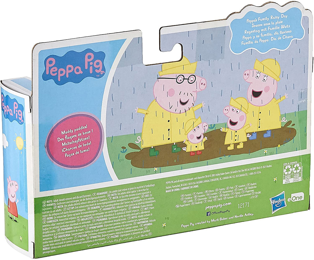 Peppa Pig F21935X1 Pep Peppas Family Rainy Day