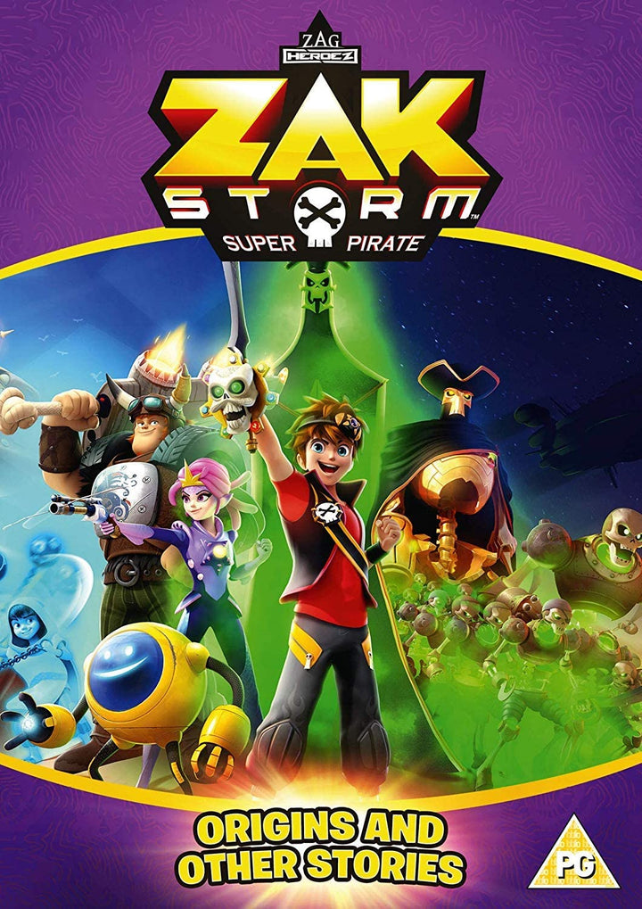 Zak Storm - Origins & Other Stories (Vol 1) - Action fiction [DVD]