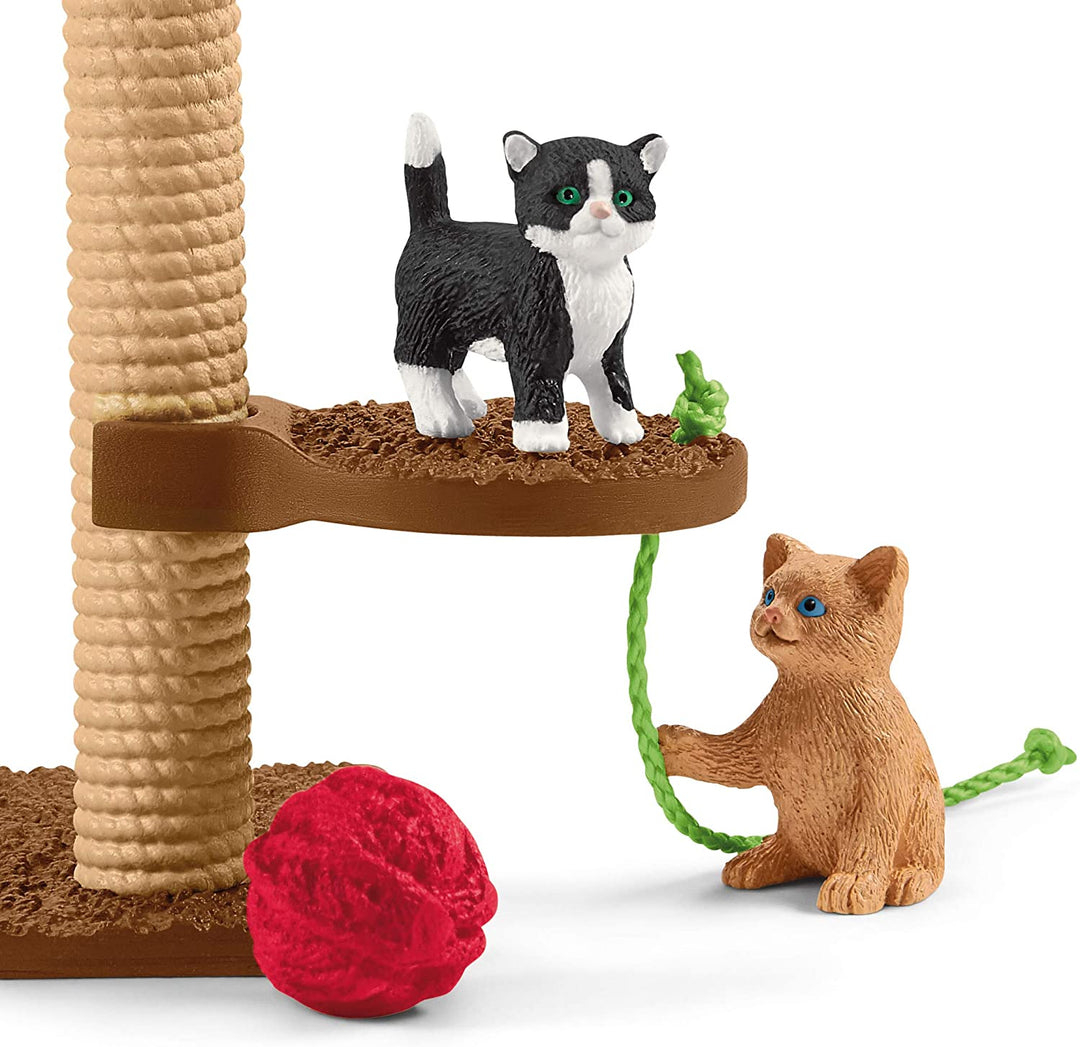 Schleich 42501 Playtime for Cute Cats Farm World