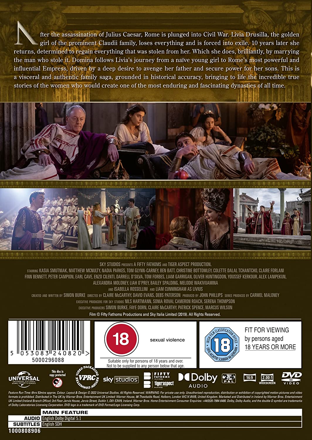 Domina: Season 1 [2022] - Historical [DVD]