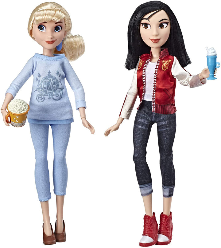 Disney Princess Ralph Breaks The Internet Movie Dolls, Cinderella & Mulan Dolls