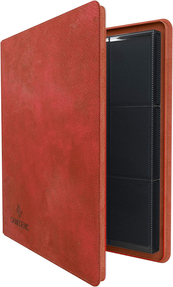 Gamegenic GGS31023ML Zip-Up Album (24-Pocket), Red