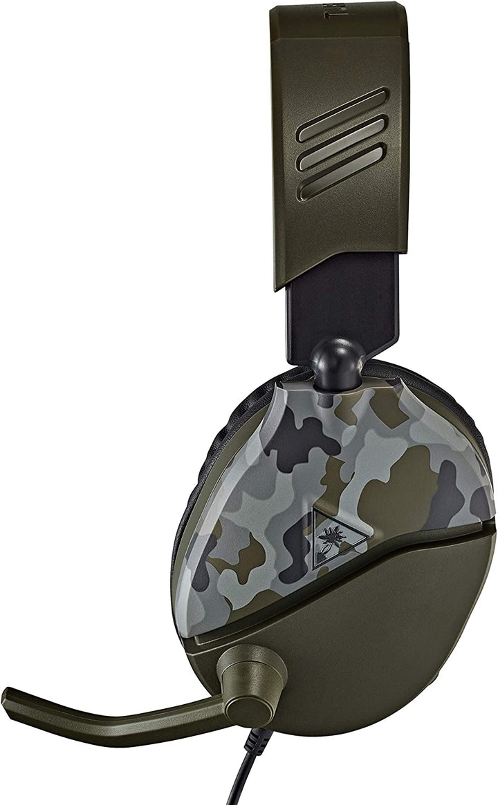 Turtle Beach Recon 70 Camo Green Gaming Headset for Xbox Series X|S, Xbox One, PS5, PS4, Nintendo Switch & PC