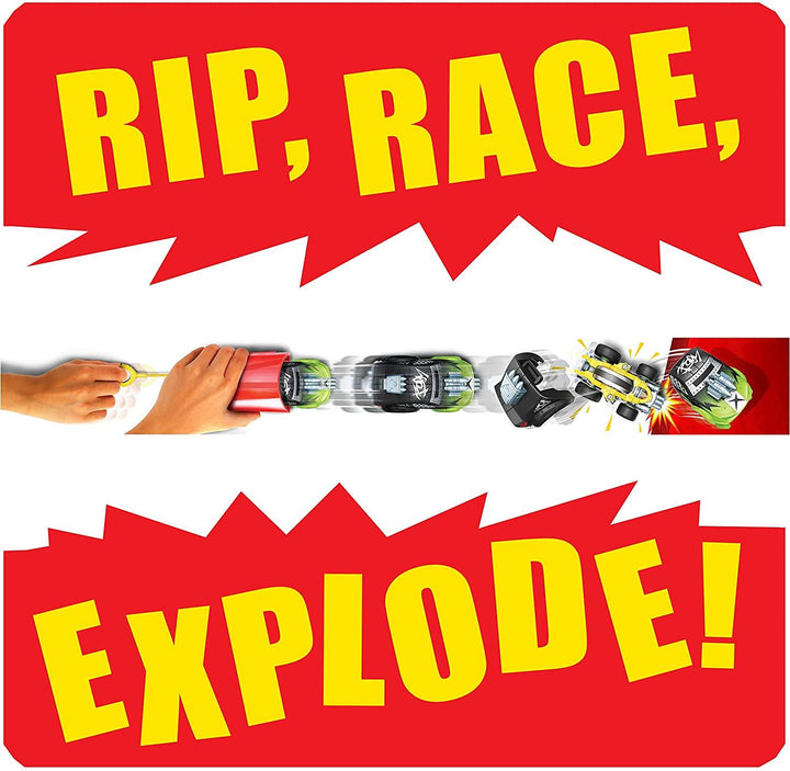 Boom City Racers Starter Pack Rip Race Explode Collactable Toy Car Game - Yachew