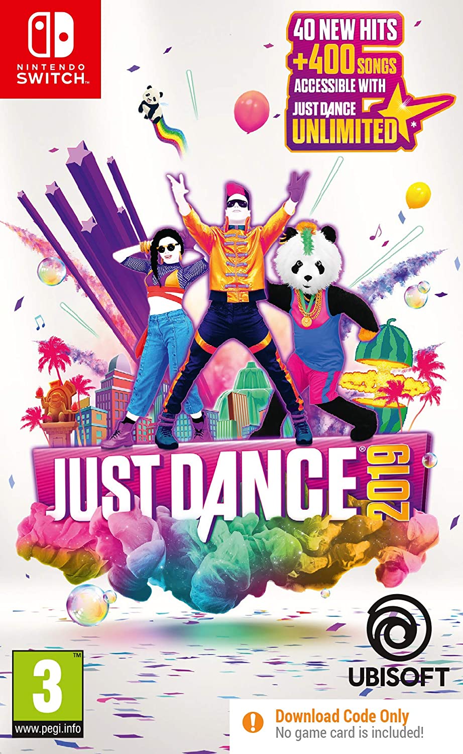 Just Dance 2019 Nintendo Switch (Code in Box)