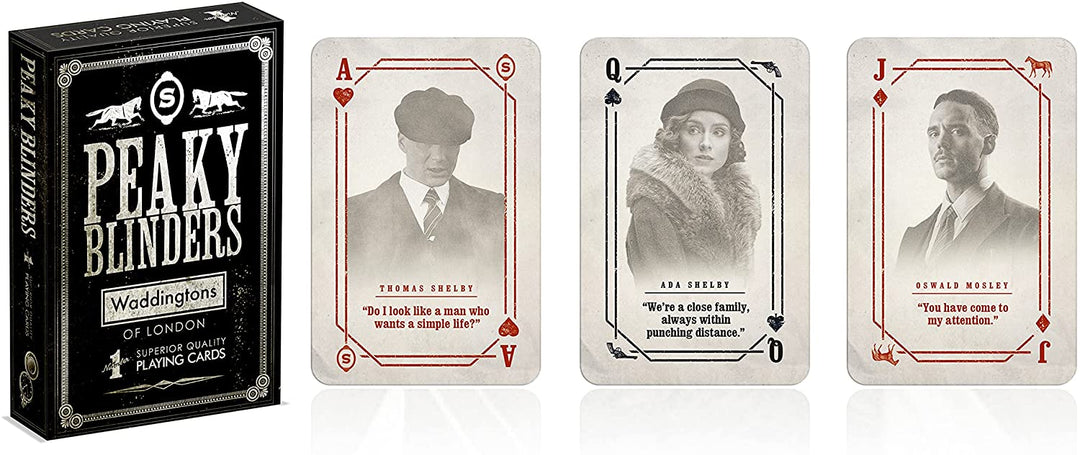 Peaky Blinders Waddingtons Number 1 Playing Card Game