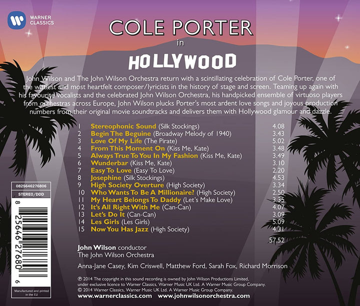 Cole Porter in Hollywood [Audio CD]