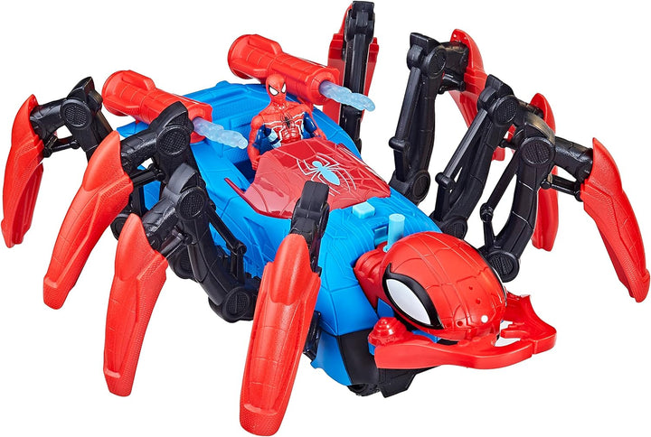 Marvel Spider-Man Crawl 'N Blast Spider with Spider-Man Action Figure