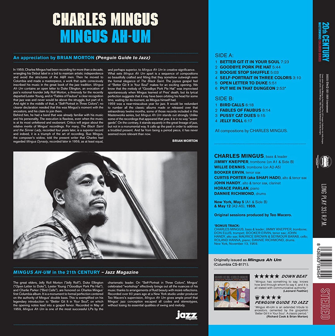 Charles Mingus - Mingus Ah Hum [VInyl]