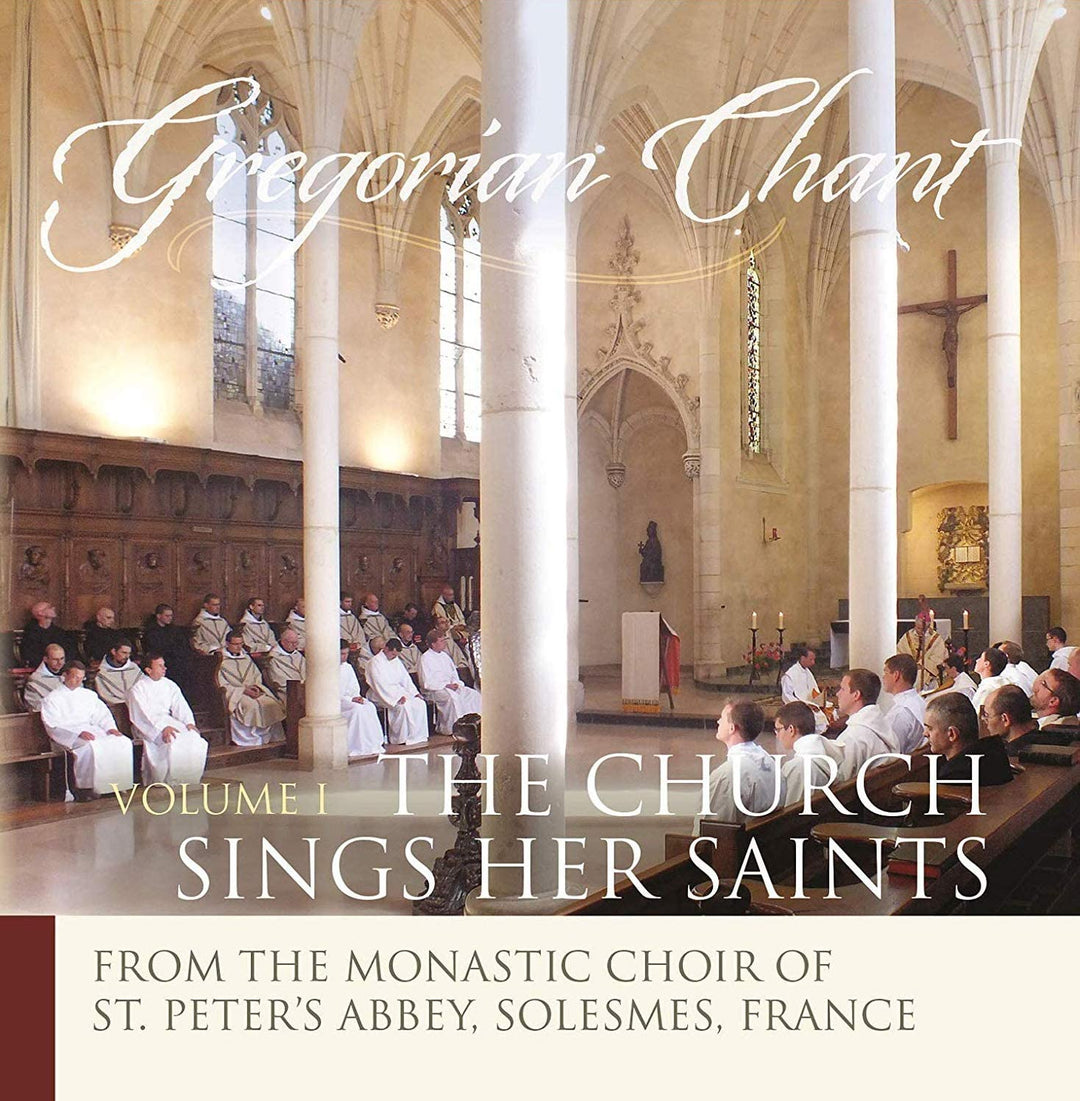 Church Sings Her Saints I [The Monks of Solesmes; Dom Jean Claire] [Paraclete Recordings: GD S827] [Audio CD]