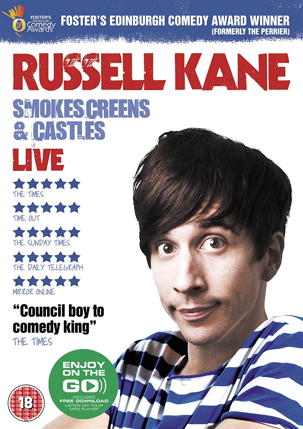 Russell Kane – Smokescreens & Castles Live [DVD]