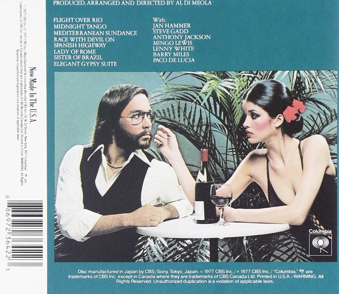 Al Di Meola  - ELEGANT GYPSY -HQ- [VInyl]