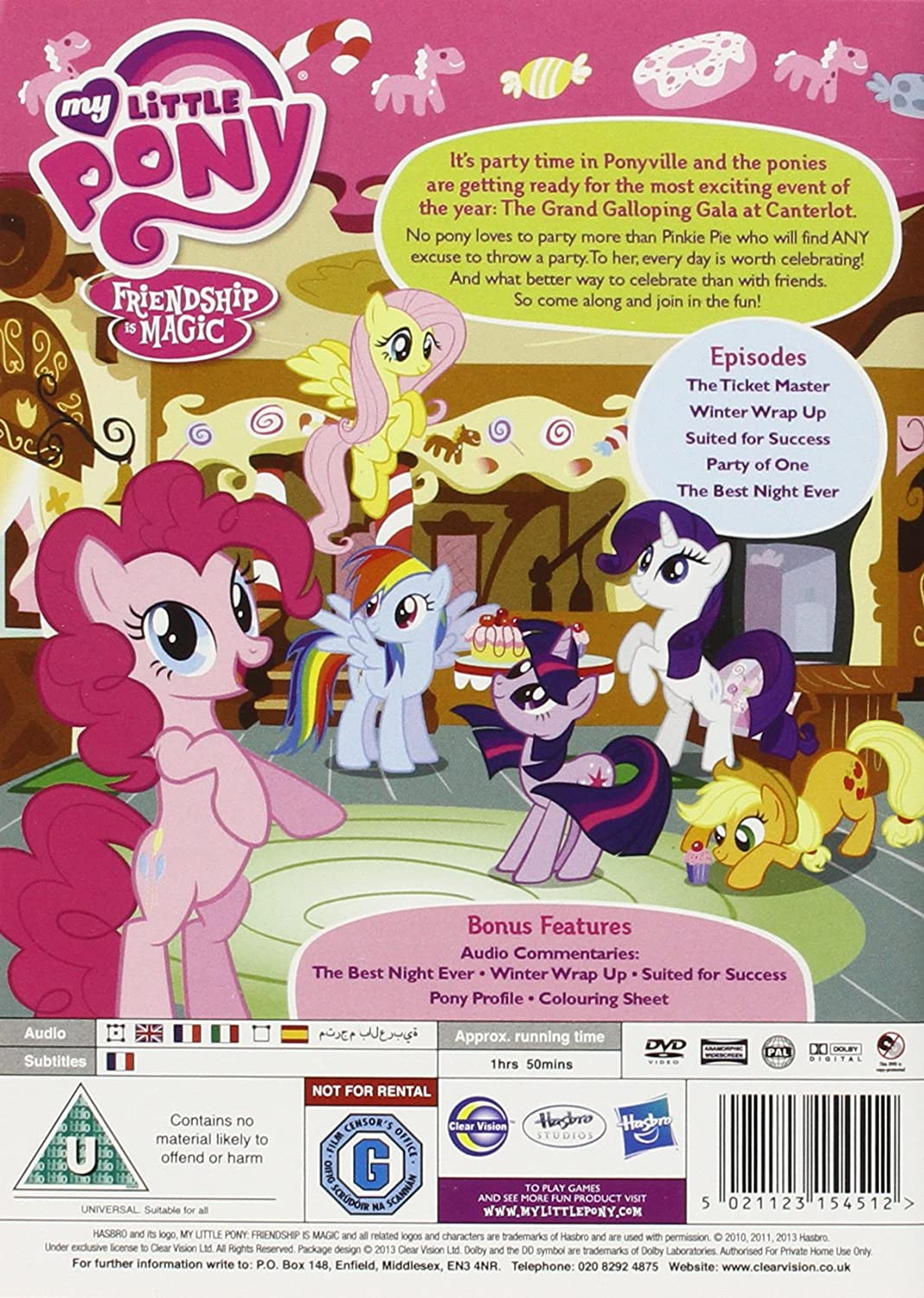 My Little Pony: A Pony Party [2017] - Animation [DVD]