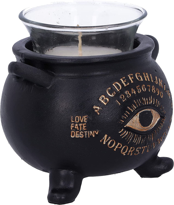 All Seeing Eye Witches Cauldron Tealight Candle Holder